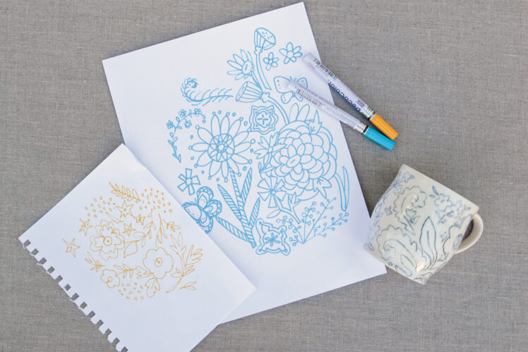Doodle Your Own Ceramic Designs